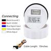 Automobile Car 52mm Water Temperature Gauge 7 Color light 0~120℃/30~250℉ Pointer Water Temp Meter for Marine Boat 12V24V