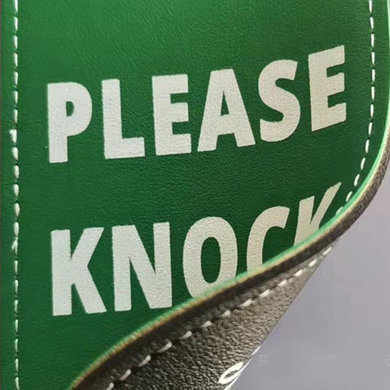 Bulletin Board Double-Sided Make Up Room Cleaning Label Door Hanger Tags Do Not Disturb Signs Door Knobs Hanger Pendant