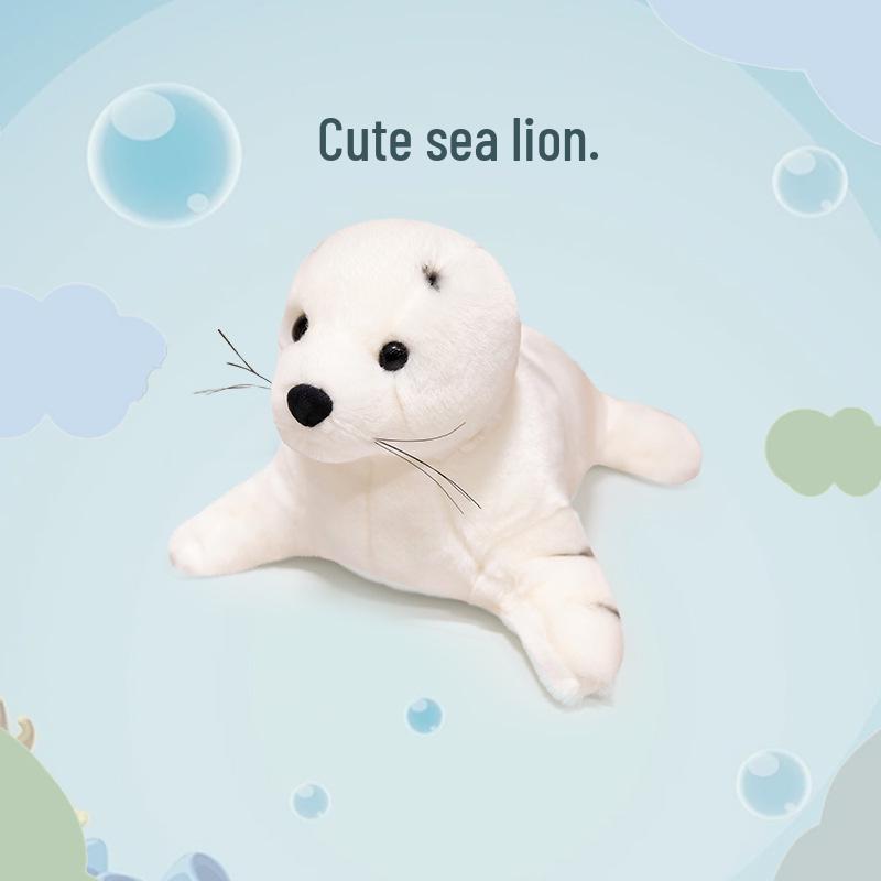 

Adorable Sea Lion Plush Companion Doll - Soft Toy & Home Decor Photo Prop Gift 35cm