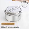 Tianyajing 304 Stainless Steel Round Lunch Box