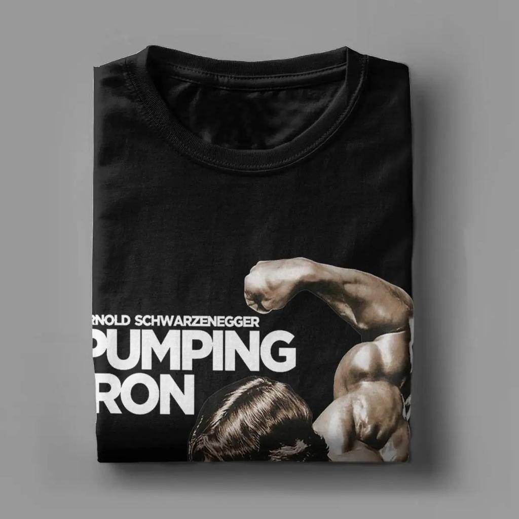Freizeit Arnold Schwarzenegger T-Shirt für Männer O Hals Baumwolle T Shirts Kurzarm T-Shirts Neue Ankunft Tops
