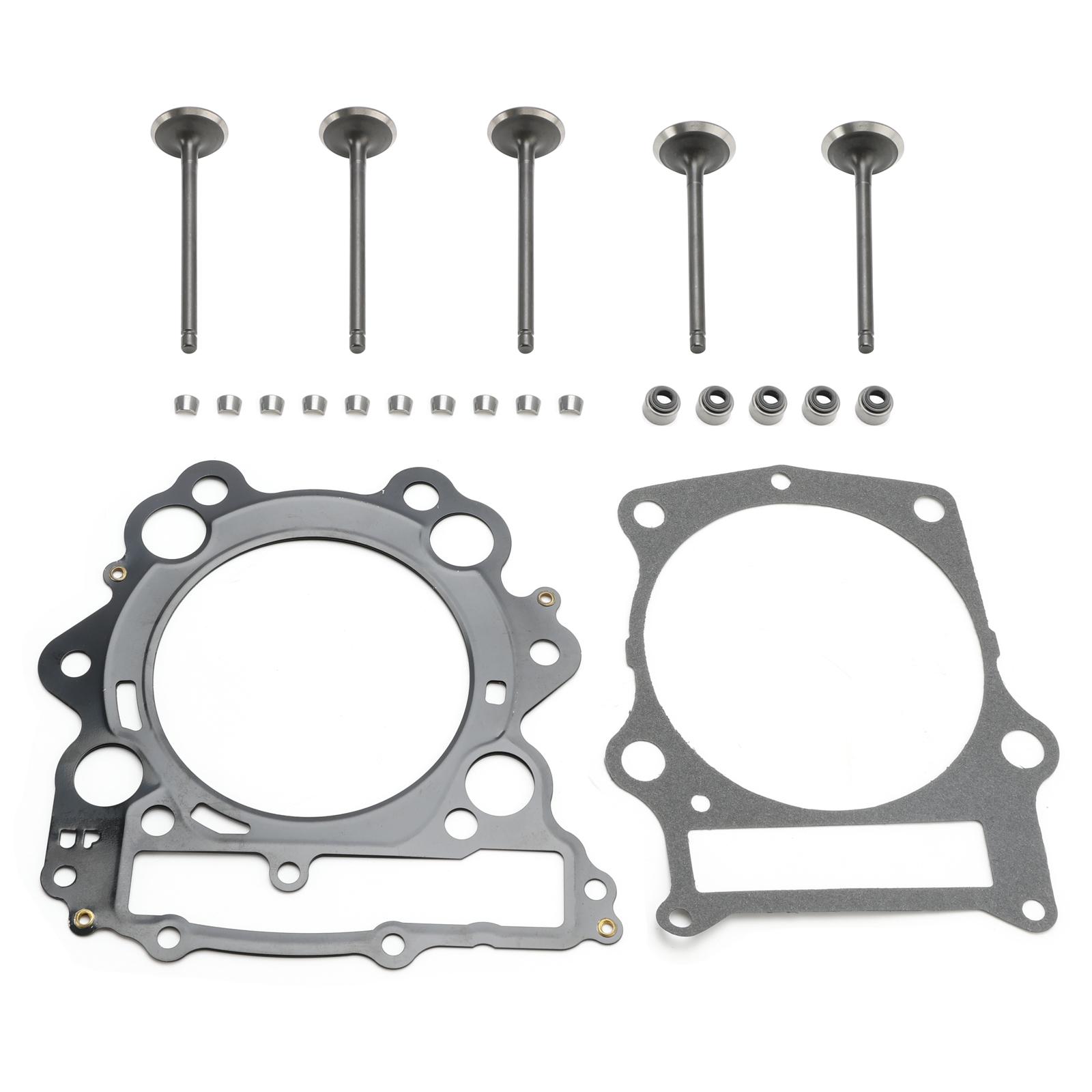 

Cylinder Head Valves Gaskets Kit For Yamaha Grizzly Raptor Rhino 660 660R 01-08