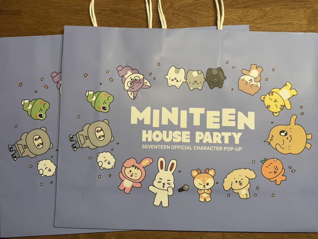 

[USED] MINITEEN Pop-up Shopper Set of 2 Seventeen