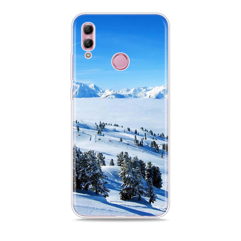 Skidåkning Snö Snowboard Silikonskydd För Honor 30 30S 30i 9 10 9A 9C 9S 9N 10i 10X 9X Lite Pro 5G Fodral