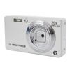 Digital Camera with Fill Light 20 Filters Speaker 2.7inch IPS Color Screen 4K 56MP 20X Zoom Anti