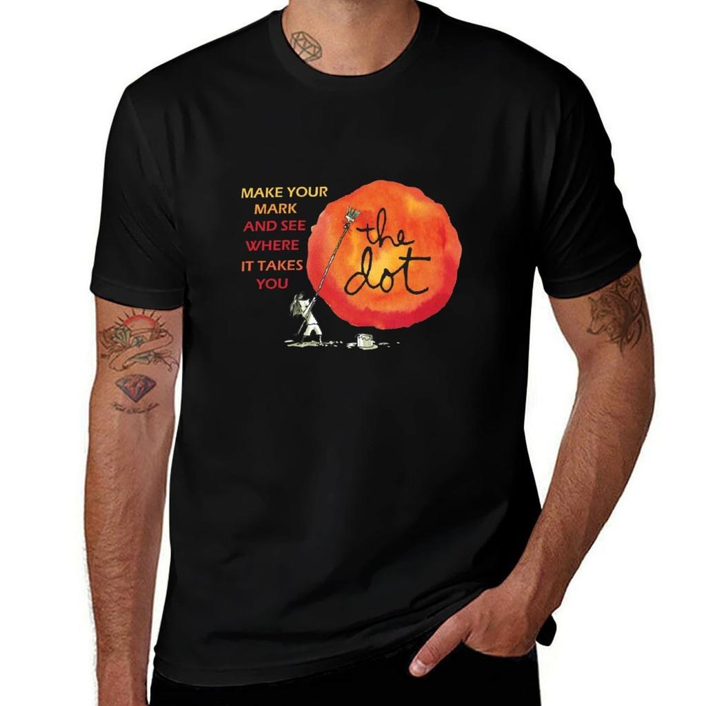 International Dot Day 2021 Make Your Mark Tshirt Modern Print Casual Tshirt