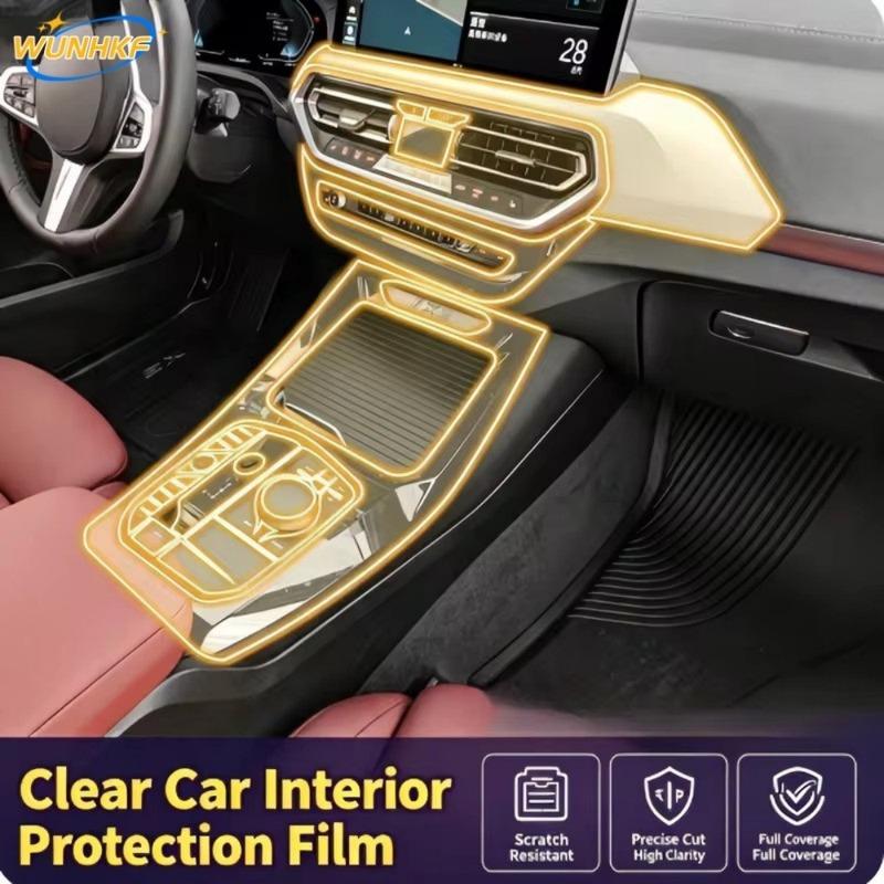 For 2026 Models Of BMW IX3 Car Accessories Dashboard Multimedia Navigation Transparent Anti-Scratch Soft Protection Film