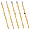 Educational Writing Pens 5 Pieces Textured Pencils Stress Relief Pencil With Nut Calming Sensory Toys For Kids Writing Toys