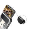 Baby Panda Hard PC Phone Case For Samsung Galaxy Z Flip 7 6 5 4 Black Cover For Galaxy Z Flip 3 Foldable Shell Fundas Capas Bags