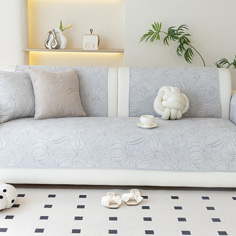 New Modern Simple Sofa Cushion Fabric Piece Combination Sofa Cushion Sofa Cover Towel Simple Seat Cushion