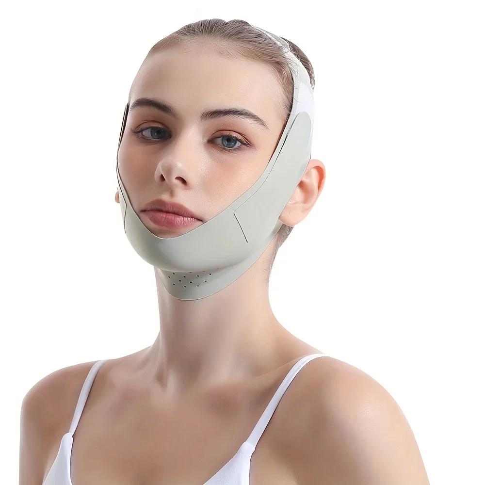 Wielokrotnego użytku bandaż wyszczuplający twarz V Line Face Shaper pas do podnoszenia policzków podbródka pas do masażu twarzy narzędzia do pielęgnacji skóry twarzy dla kobiet