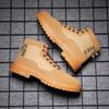 Stiefel Herren Winter Britisch All-Match High-Top Schuhe Herren Workwear Trendschuhe Kurze Stiefel Mid-Top Herrenschuhe