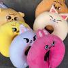 Memory Sponge Cartoon Shaped U-shaped Pillow, Nap Pillow