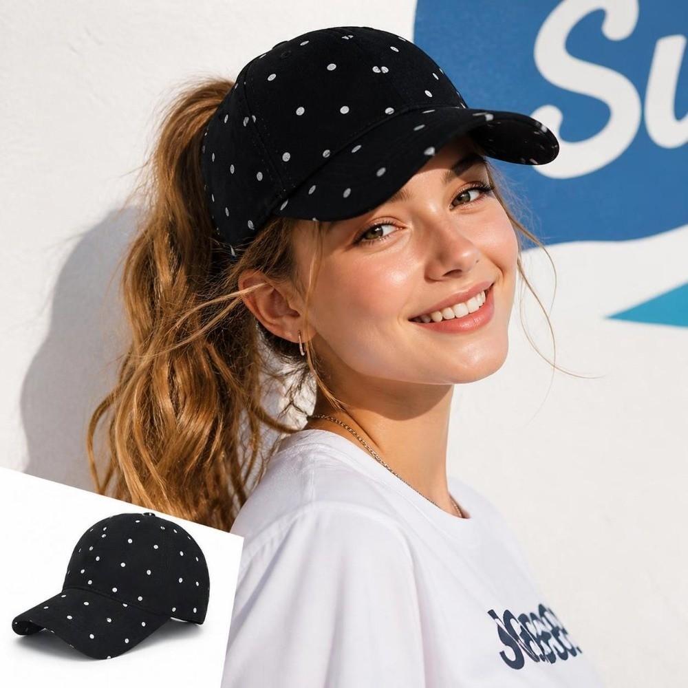 Breathable Sun Protection Hat Adjustable Sunshade Cap Fashionable Sun Visor Cap for Women