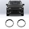 Durable-1Pair Front Fog Light Cover Fog Light Trim Ring Replacement Parts Accessories For Jeep Renegade - 6VM61SZ0AA 6VN