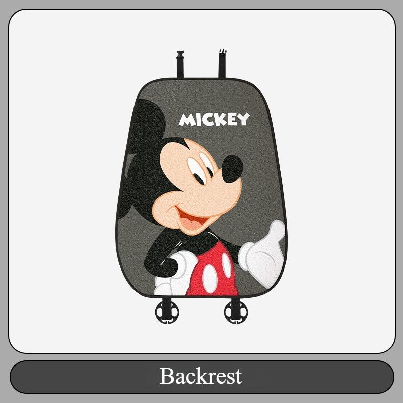 Lotso Mickey Winter Plush Car Seat Cushion Cover Warm Four Seasons Universal Automotive Seat Cover Seat Accessories