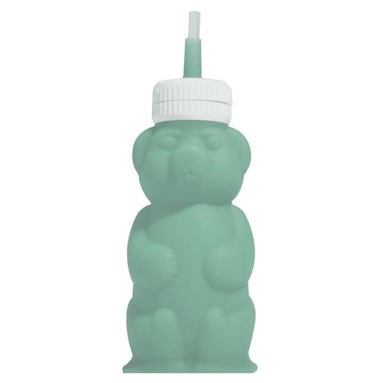 

Bear Sippy Cup with Markings Silicone Straw Cup for Babies 8oz Translucent Drinking Bottle for Milk & Juice Training A