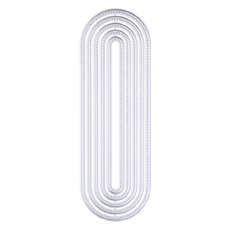 

Nested Oval Frame Cutting Dies for DIY Paper Art Crafts Photo Album Decorations 1
