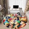 1pc One Piece Crew Office Round Area Rug, Under Office Chairs Bedroom Living Room Home Decor, Room Deco, Available in Various Sizes127