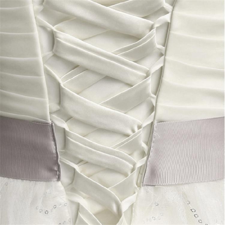Laccio in Pizzo Satinato da 2,8 metri per Schiena a Corsetto Abiti da Sposa Kit 110 Pollici di Lunghezza Accessori Abiti da Sera
