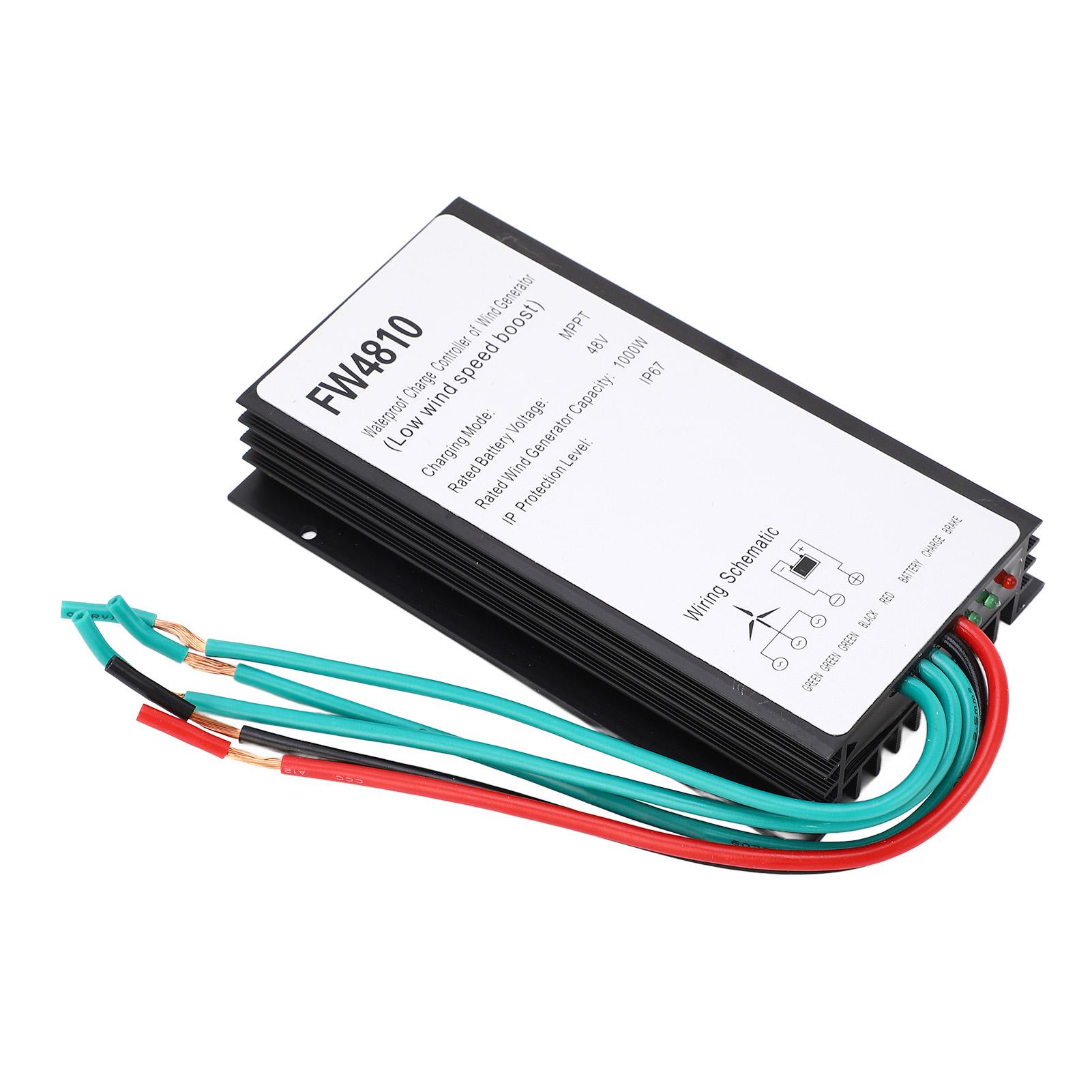 Cmperipheral 1000W Wind Generator Charge Controller 48V Ip67 Waterproof Mppt Wind Turbine Charging Controller