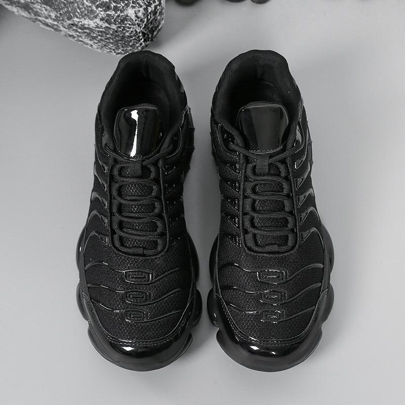 36-45unisex Sneakers da uomo taglie forti alla moda e di tendenza Scarpe da running ammortizzate Scarpe sportive Scarpe casual da uomo cm nero