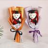 Stuffed Little Bear Doll Bouquet Plush Animal Simulated Bear Doll Bouquet  Valentine's Day