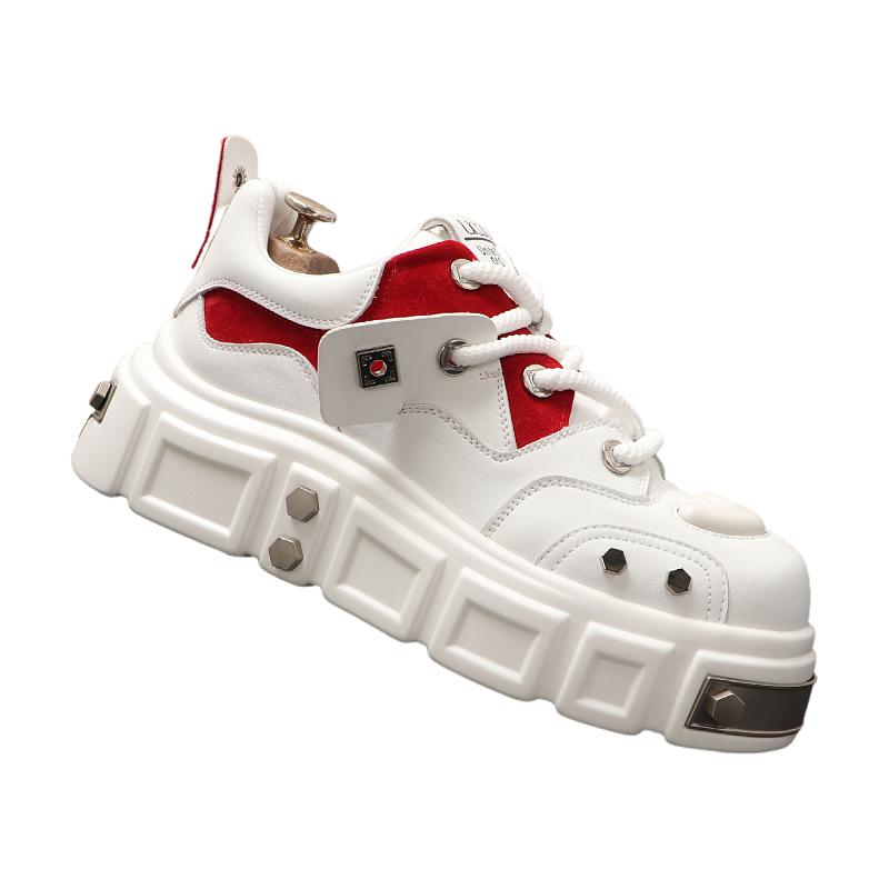 Nouvelles Baskets Décontractées Homme Automne/Hiver à Semelles Épaisses Confortables Chaussures d'Extérieur Antidérapantes et Résistantes à l'Usure Tendances et à la Mode