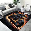 3D Tisk Závodní Motocykl Moto Koberec do Obývacího Pokoje Ložnice Pohovka Rohožka Plošné Koberce Domácí Dekorace Dětská Hrací Protiskluzová Podlahová Podložka