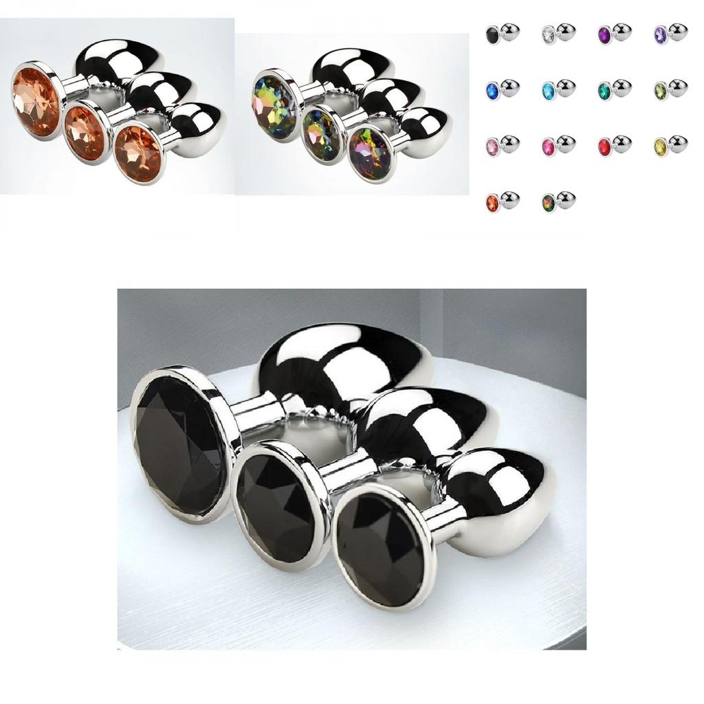 High-quality Adult Metal Anal Plug For Men And Women Sensual Play