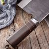 8 Inch Handmade Forged Knife Sharp Chopper Machete Chef Cleaver Longquan Kitchen Knife Bone Meat And Poultry Tools Wenge Handle