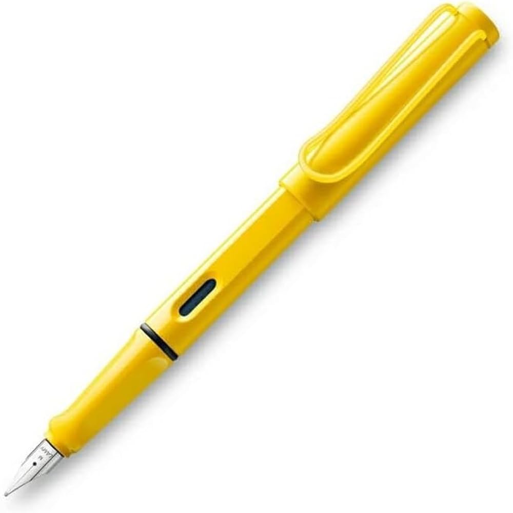 LAMY Ramy Fountain Pen EF Ultra Fine Safari Yellow Yellow Clip L18Y-EF Regular Imported