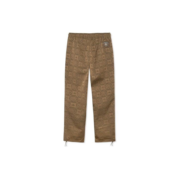 Li Ning Sports Basketball Series Jiangzuo Style Straight Loose Casual Pants Autumn Men Bottoms AKXR585-1
