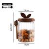 ZISIZ Sealed High Borosilicate Glass Storage Jar