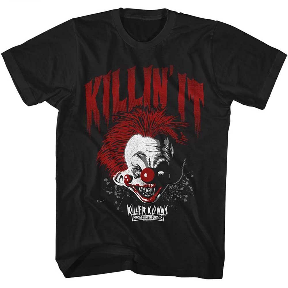 Killer Klowns From Outer Space Movie Rudy KILLIN IT Men T-Shirt XXL