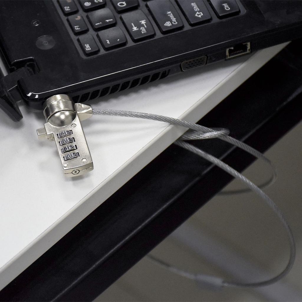 Buy ALLOY LOCK Security 4 - Digit Combination Cable Laptop / Notebook ...