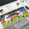 Football Players Gaming Mouse Pad Office Mouse Mats Computer Desk Keyboard Mat Non-Slip Rubber Base Computer Decor Item Office Use
