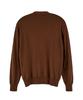 Hyii Twist Slit Neckline Knit Cardigan [Brown]