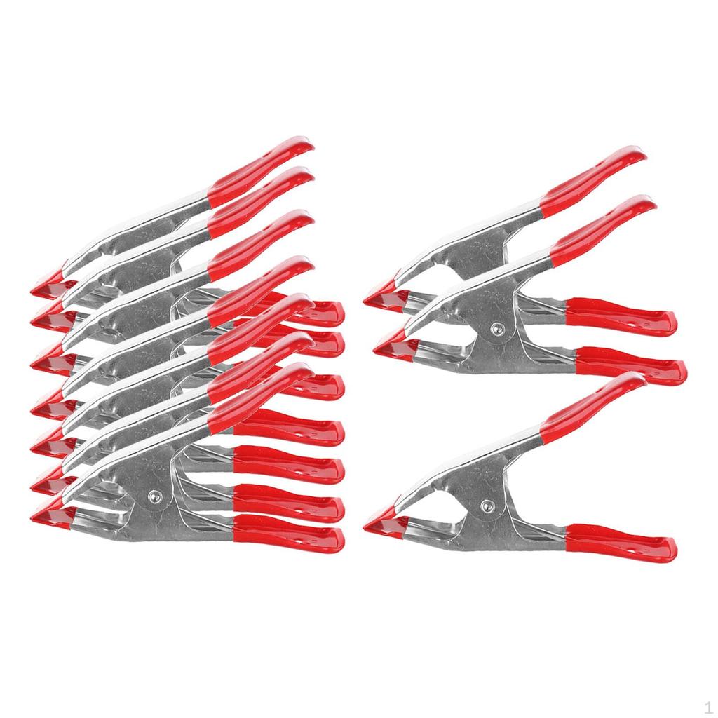 10 Pieces Spring Clamps Tips Grip Photos Craft Clips Tools