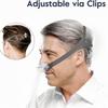 A71Z Balení 4 ks Pásek pro hlavové opěrky Air Fit P10, Náhradní hlavové opěrky CPAP pro nosní polštářkovou masku Airfit P10, S 12 nastavovacími klipy