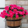 Yousheng 10Pcs Simulated Flowers Door Hanging Basket Garland No Withering No Maintenance Flower Garland Indoor Outdoor Decor
