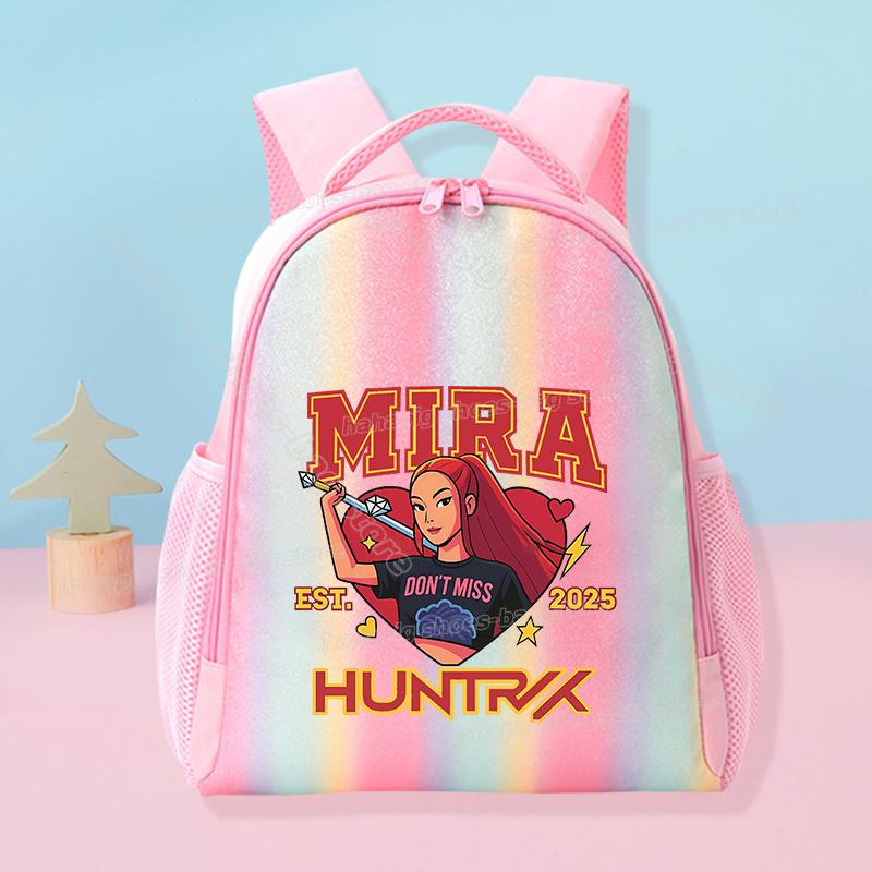 KPop Loveci na démony Škola Duhový Batoh Rumi Mira Zoey Dívka Studentský Batoh Anime Film Ženy Cestovní Batoh Narozeninový Dárek