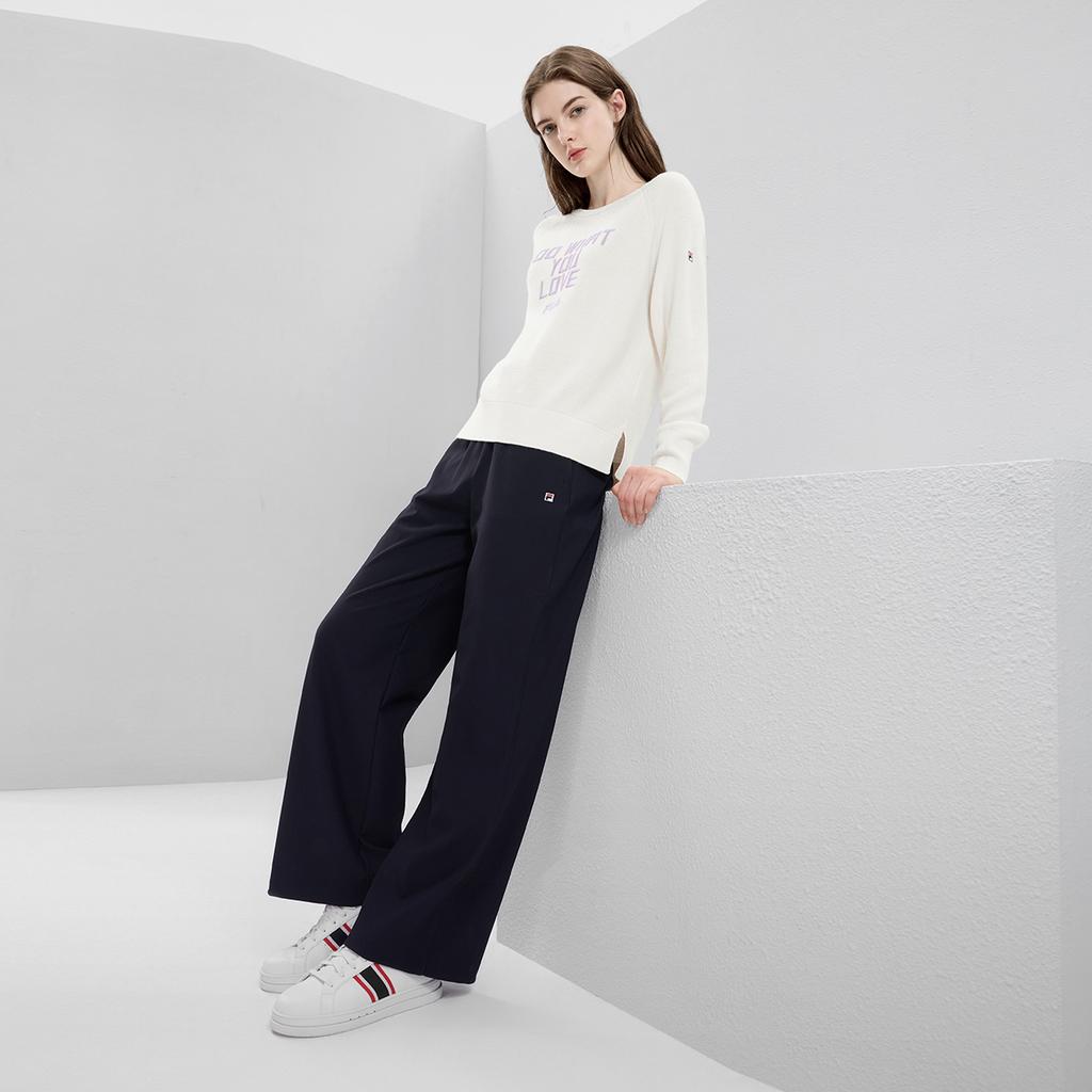 New FILA Casual Pants Women's Legend Blue F11W331604FNV