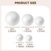 High Quality Craft Foam Balls DIY Craft Supplies Smooth Polystyrene Balls for Christmas Arrangements and Parties