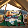 1pc Rugrats Outdoor Flannel Blanket, Lightweight Warm Cozy for Travel Camping Office Soft Polyester Fabric