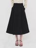 Sisterhood Pintuck Skirt - Black