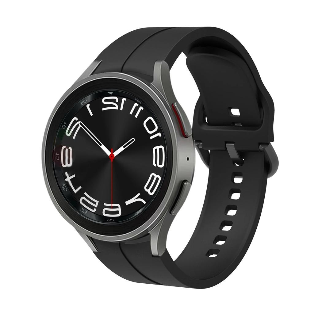 Silicone No Gaps Strap For Samsung Galaxy Watch 7/6/5/4 44mm 40mm 5Pro 45mm Bracelet Band Galaxy 6 Classic 47mm 43mm 46mm Correa