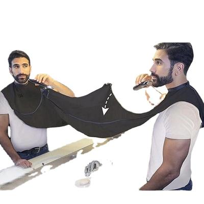 Man Beard Apron Mens Grooming Cape with Suction Cup Beard Bib Cloth for Shave