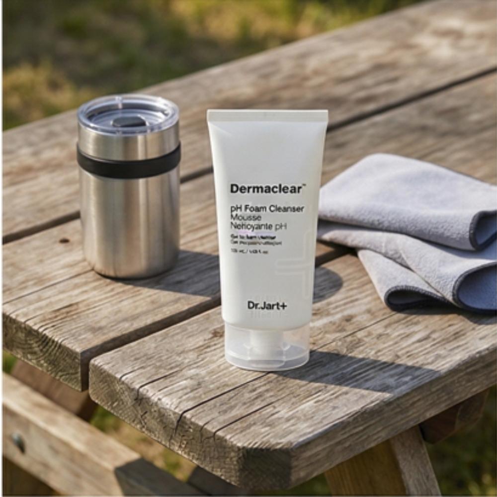 Dr.Jart+ / Dermaclear Micro pH Foam Cleanser / 120ml / Low-pH Gentle Cleansing / Made in Korea