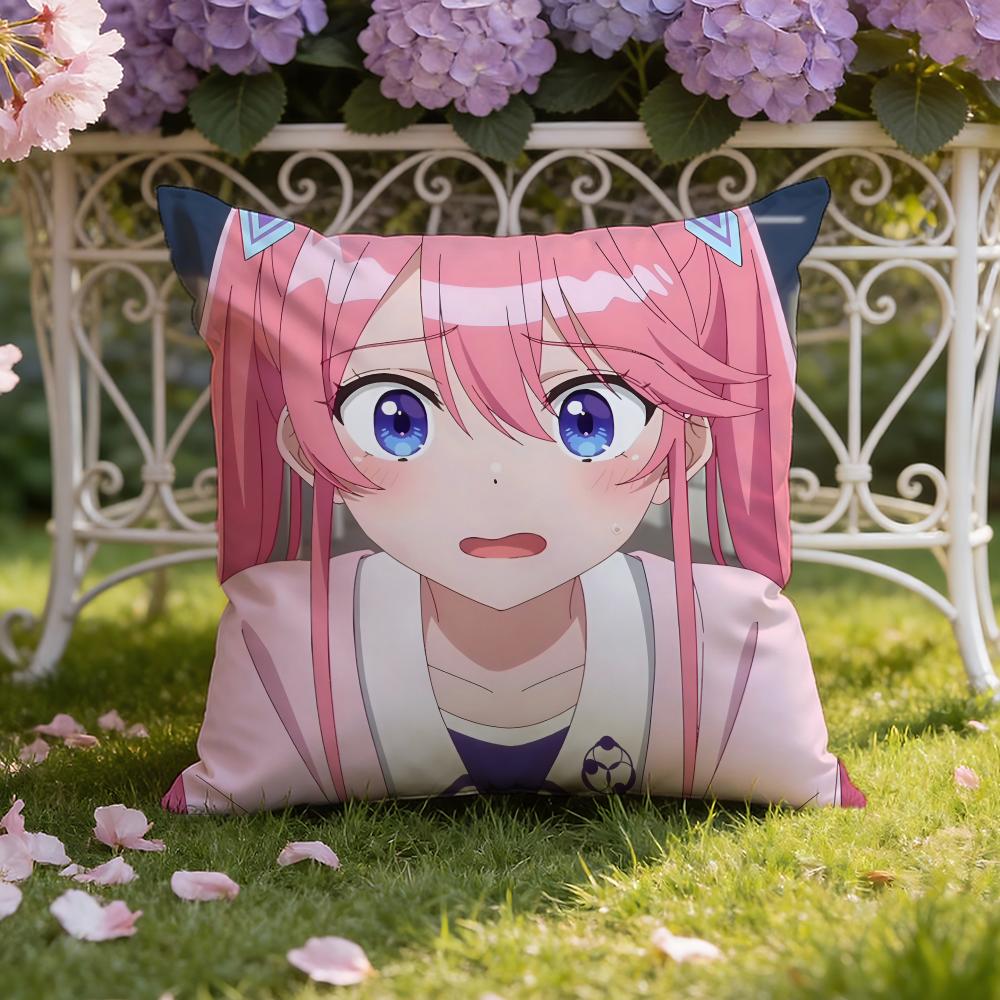 S-Shiunji ke no kodomo tachi Anime Cushion Cover Home & Car Dual-Scene Pillow Cover: Reversible for Premium Comfort